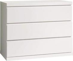 Vipack Bunk lako2314 Lara tualetinis staliukas su 3 stalčiais Baltas MDF 110 x 57 x 90,5 cm