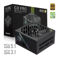 Gamemax Power Supply, 80 PLUS, Gold | GX PRO 1050G | 1050 W