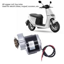 Šepetėlinis variklis, 16 dantų krumpliaratis, grandinės formos elektros variklis, varinė ritė, didelis sukimo momentas, DC12V, 500W, 2500RPM