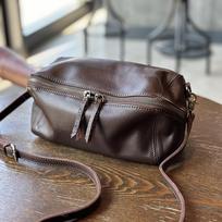 Spring/Summer Genuine Leather Retro Small Crossbody Bag - Lightweight, Versatile, Soft Leather Shoulder Bag for Women šilta geltona spalva