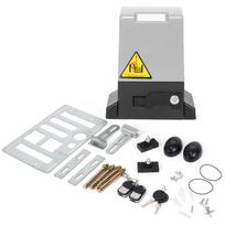 Reguliuojamas Automatinis Stumdomų Vartų Atidarytuvas su Nuotolinio Valdymo Pultu, Atrakinimo Raktu 370W 600KG 220V juoda