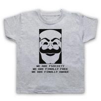 WE ARE FSOCIETY UNOFFICIAL MR. ROBOT F SOCIETY HACKER KIDS CHILDS T-shirt 100