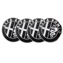Skirta Alfa Romeo 60mm/65mm Automobilio Ratlankio Stebulės Dangtelio Lipdukai Alfa Romeo Giulia Giulietta 159 156 MITO Stelvio 147 Sport 60mm