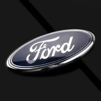 Naujas 2026 m. automobilio lipdukas 2025 m. Karštas automobilių stiliaus emblemos ženklelis Priekinis, galinis bagažinės logotipas Vairo dangtelio lipdukas Ford Fusion Focus F juoda