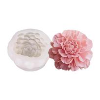 Food Grade Silicone Florals Shaped Candle Making Mould For Home Decoration Craft 1
