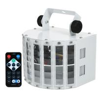 100240V 24W RGBW šviesos diodai 7 kanalų Dmx 512 balsu aktyvuojamas valdymas balsu automatinio valdymo šviesos diodas EU Plug
