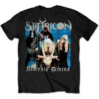 Satyricon Tamsūs marškinėliai Medvilniniai Vyriški S-5XL Juodi medvilniniai Unisex marškinėliai XXL gray