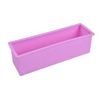 1200G Silikoninė muilo forma Stačiakampė duonos kepimo forma Rankų darbo forma Muilo įrankis 26.5 x 7 x 7.4cm