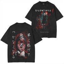 SILENT HILL F Horror Graphic Tee Unisex Short Sleeve Shirt (2-sided) S-5XL Unisex T-Shirt XXL