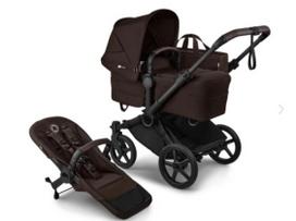 Universalus vežimėlis Bugaboo Donkey 6 MONO 2in1 Cocoa brown/cocoa brown/black frame