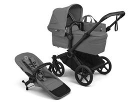 Universalus vežimėlis Bugaboo Donkey 6 MONO 2in1 Moon grey/Moon grey/black frame