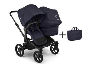 Universalus vežimėlis pametinukams Bugaboo Donkey 6 DUO 2in1 Deep indigo/Deep indigo/black frame