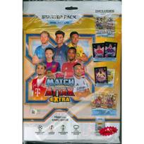 Match Attax Extra 26 futbolo kortelės - Pradinis rinkinys