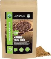 "Alpi Nature" kmynai malti ekologiški 500 g, kmynai ekologiški, kmynų sėklos maltos, kmynų sėklų milteliai