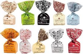 "Antica Torroneria Tartufo" šokoladiniai triufeliai "Dolce Tartufi" triufeliai Mišri pakuotė, 20 vnt., ne mažiau kaip 280 g