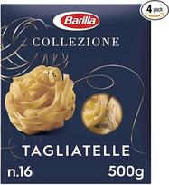 "Barilla" kietųjų kviečių makaronai "Collezione Tagliatelle" - 4 pakuotės (4 x 500 g)
