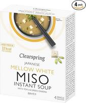"Clearspring Mellow White Miso" greitoji sriuba su tofu 40 g (4 vnt.)