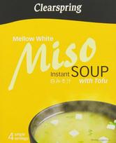 "Clear Organic White Miso" greito paruošimo sriuba su tofu (4 vnt. pakuotėje - 40 g) - 2 vnt. pakuotėje