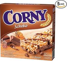 "Corny Classic" šokoladinių dribsnių batonėlis, 5 vnt. (5 x 150 g dėžutė)