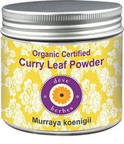 "Deve Herbes" gryni kario lapų milteliai (Murraya koenigii), 100 % natūralūs, gydomieji 200 g (7,05 oz), pakuotė po 1 vnt.