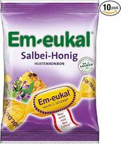 "Em-eukal" lašai nuo kosulio su šalaviju ir medumi (10 x 75 g)