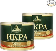 "Gorbuscha" lašišos ikrai "Zarendom Classic" raudonieji ikrai 2 x 500 g skardinės