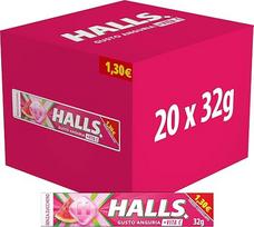 "Halls Vita C" - arbūzas - be cukraus - 20 vienetų