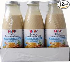 "Hipp" geriamasis ir zonduojamasis maistas kalakutiena su kukurūzais ir morkomis, 500 ml, be pieno, 12 buteliukų