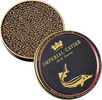 "Imperial Caviar Fine Beluga" - 50 g aukščiausios kokybės ikrų "Malossol" - Akvakultūrinių Belugos ikrų skardinė - delikatesinė dovana gurmanams - šviežias ir skubus pristatymas