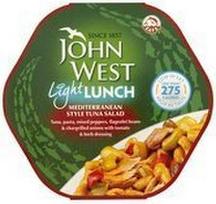 "John West Light Lunch" Viduržemio jūros tuno salotos 220 g