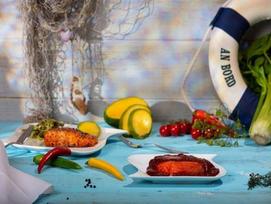 "Klaassen" lašiša mangų aitriųjų paprikų marinate, naminė ir rankų darbo, 170 g