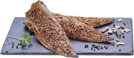 "Klaassen" skumbrės filė su pipirais, rūkyta buko dūmais, skumbrės filė su pipirais, 250 g (2 vnt.)