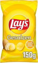 "Lay's Salted" - traškūs sūdyti bulvių traškučiai sėkmingam vakarėliui 1 x 150g
