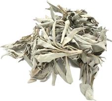 "LivuX" baltasis šalavijas (Salvia apiana) - 50 g palaidų džiovintų lapų iš Kalifornijos - smilkalai valymui ir meditacijai - natūralūs, gryni, veganiški 1203