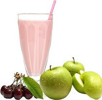 "Luxofit" išrūgų milteliai "Apple Sour Cherry Whey Powder", praturtinti L-karnitinu Baltymų sveikatingumo gėrimas be aspartamo (Apple Sour Cherry, 10 kg)