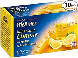 "Meßmer Country Tea": Itališka liepa Pakuotė 10 vnt.