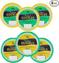"Parsons" marinuoti moliuskai 155g x 3 ir "Parsons" marinuoti moliuskai 155g x 3 | Paruošta valgyti | Pakuotė po 6 vnt.