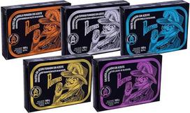 "Porthos" portugališkos sardinės, lašiša, skumbrės filė, upėtakis, tunas, Gourmet - rūkyta mediena