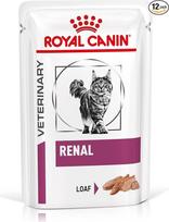 "Royal Canin Renal Mousse for Cats", 12 x 85 g, visavertis ėdalas suaugusioms katėms, turinčioms inkstų problemų, mažai fosforo