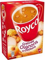 "Royco" minutinės sriubos svogūnai ir kruopos 60g (4 vnt.)