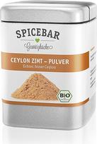 "Spicebar Ceilono cinamonas, tikras smulkus Ceilono cinamonas, malto cinamono milteliai, ekologiškas (1 x 70 g)