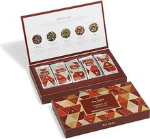 "Tea Forte", "Single Steeps Loose Leaf Warming Joy Chest Tea Sampler", "Assortment de Variétés de thé", paketėliai, naudojami unikaliai, 15 vienetų