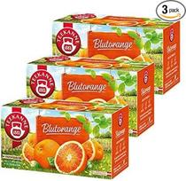 "Teekanne Austria Fruit Garden Blood Orange" 20 arbatos maišelių, 3 x 60 g pakuotė