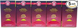"Teekanne Premium Fennel", 5 pakuočių (5 x 20 arbatos maišelių), 5 x 50 g