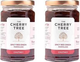 "The Cherry Tree" - aštrus raudonųjų svogūnų marmeladas - 320 g - 2 pakuotės