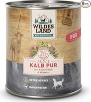"Wildes Land" drėgnas maistas šunims su laukinėmis žolelėmis ir erškėtuogių aliejumi, be glitimo, su papildoma mėsa, geriausiai priimamas ir suderinamas