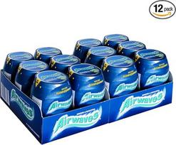 "Wrigley's Airwaves" mentolis ir eukaliptas 50 skardinių Original 12 skardinių