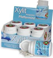 "Xylite" kramtomoji guma "Peppermint" | Pakuotė po 480 vienetų | Bye Caries: Kietųjų dantų ėduonis: mažina dantų apnašas ir rūgštingumą | Padeda išsaugoti emalį | 100% ksilitolis, be aspartamo, veganiškas | 6 dozės