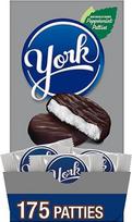 "YORK" pipirmėčių pyragėliai (175 vnt. "Changemaker", 5,4 svarų dėžutė)