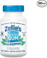 "Zellies" pipirmėčių kramtomoji guma be cukraus su ksilitoliu | pipirmėčių skonio (100 vnt.)